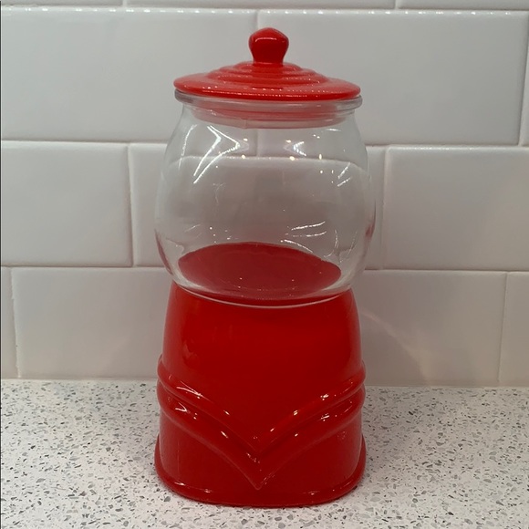 Target Bullseye Valentine’s Glass Gumball Machine - Picture 3 of 3